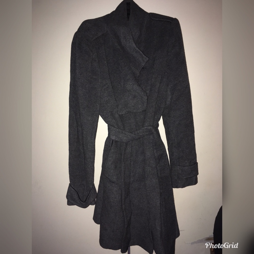 Wool & Cashmere Trench Coat.